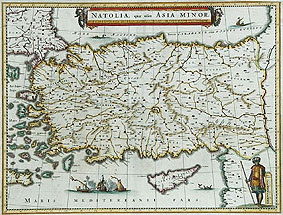NATOLIA quae olim ASIA MINOR by Blaeu